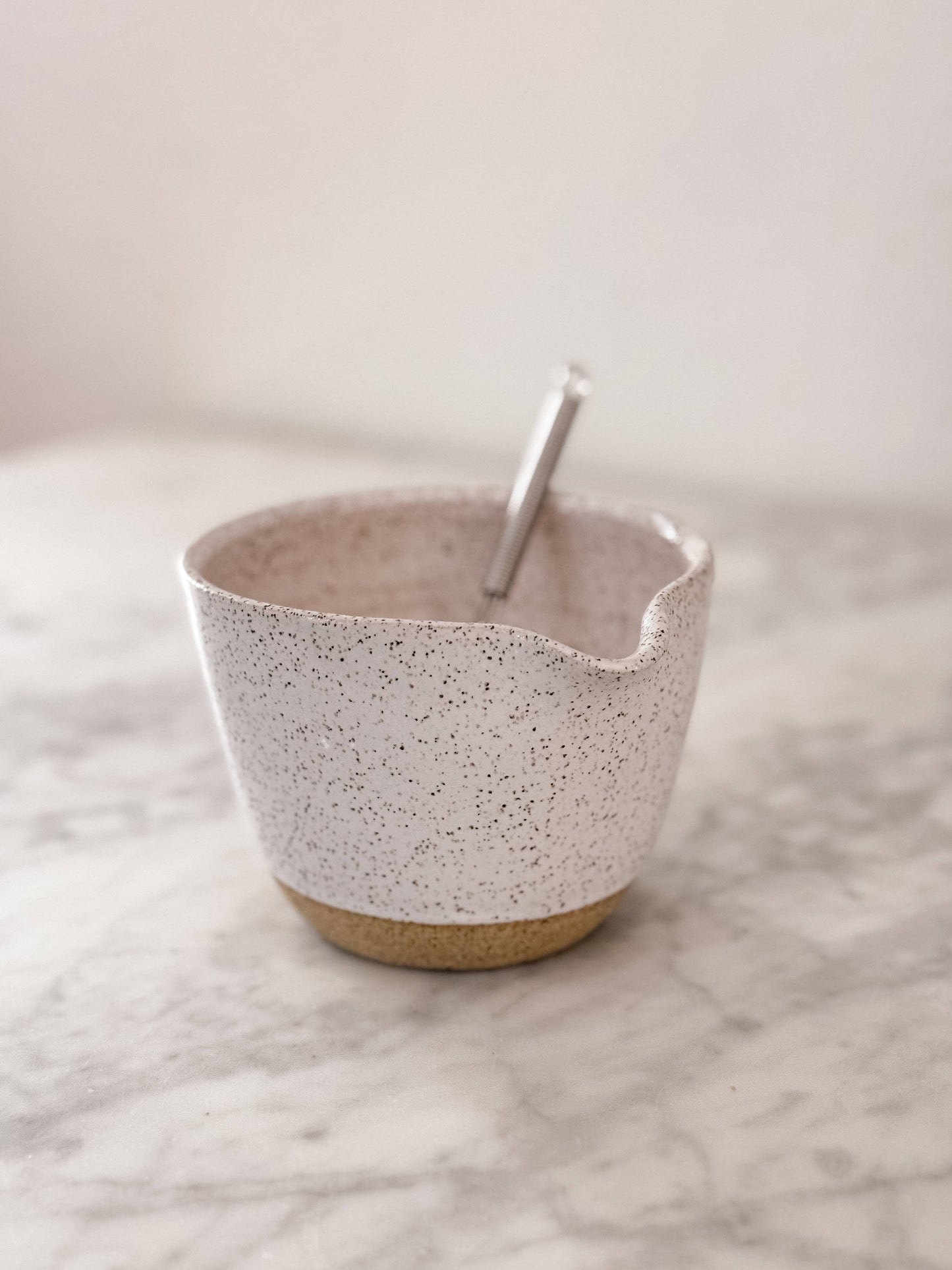 Ceramic Bowl With Whisk
