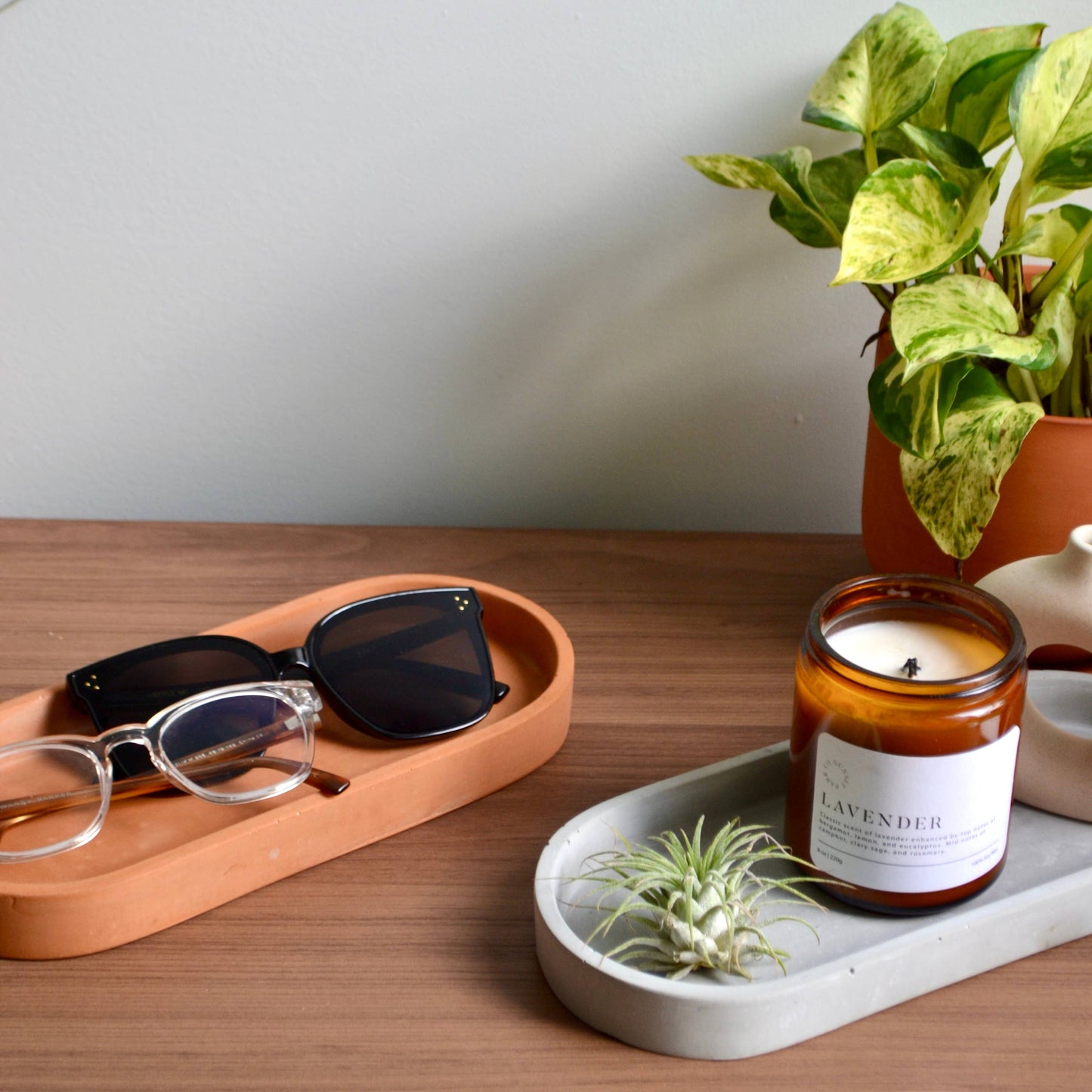 Concrete Catch All Tray