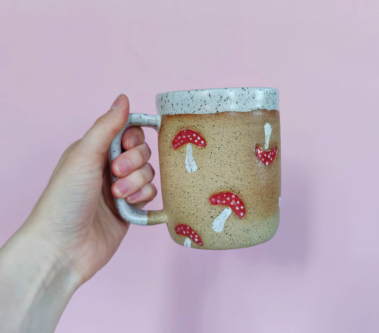 Mushroom Stamp Mug