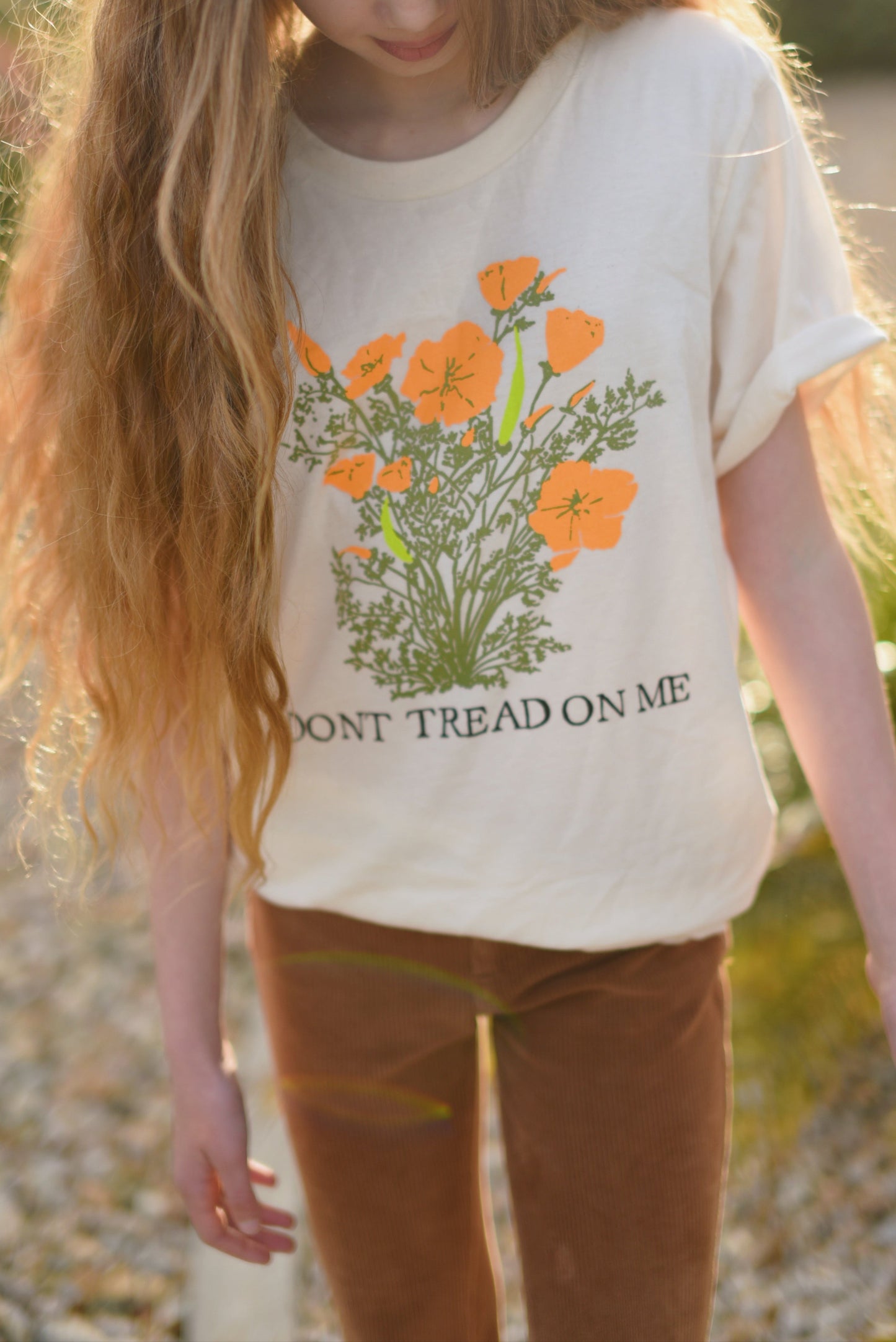 Poppies Don't Tread On Me Tee
