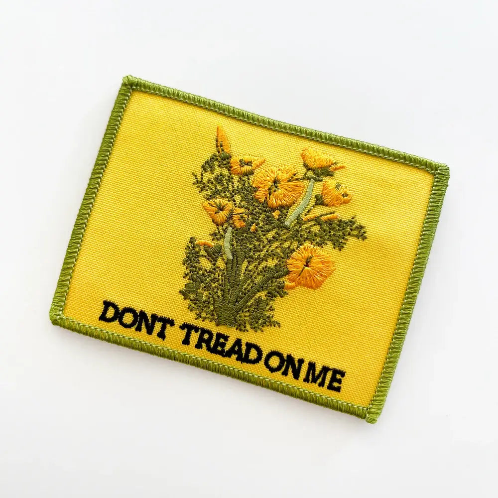 "Don't Tread On Me" Poppies Patch