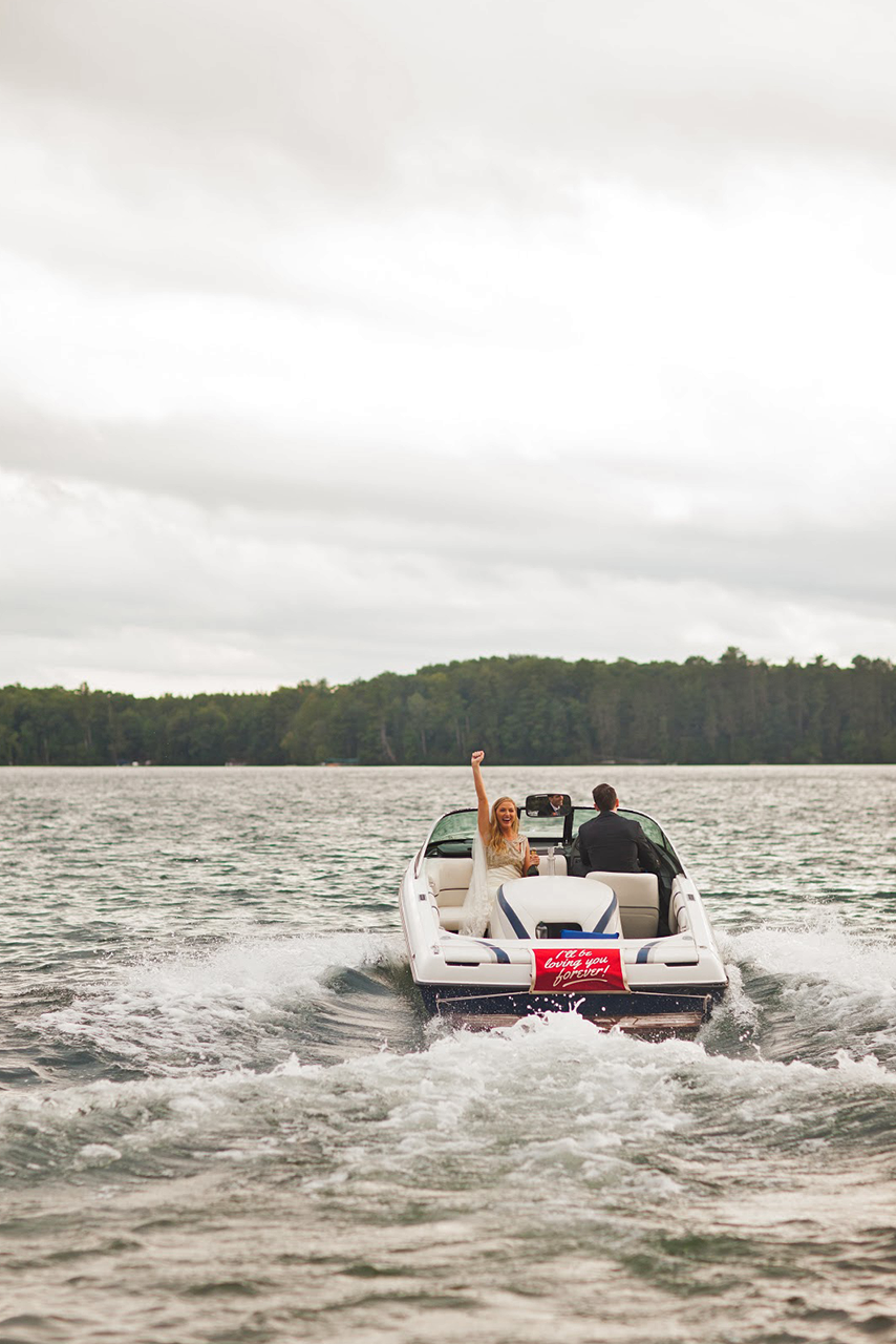 I'll Be Loving You Forever Camp Flag