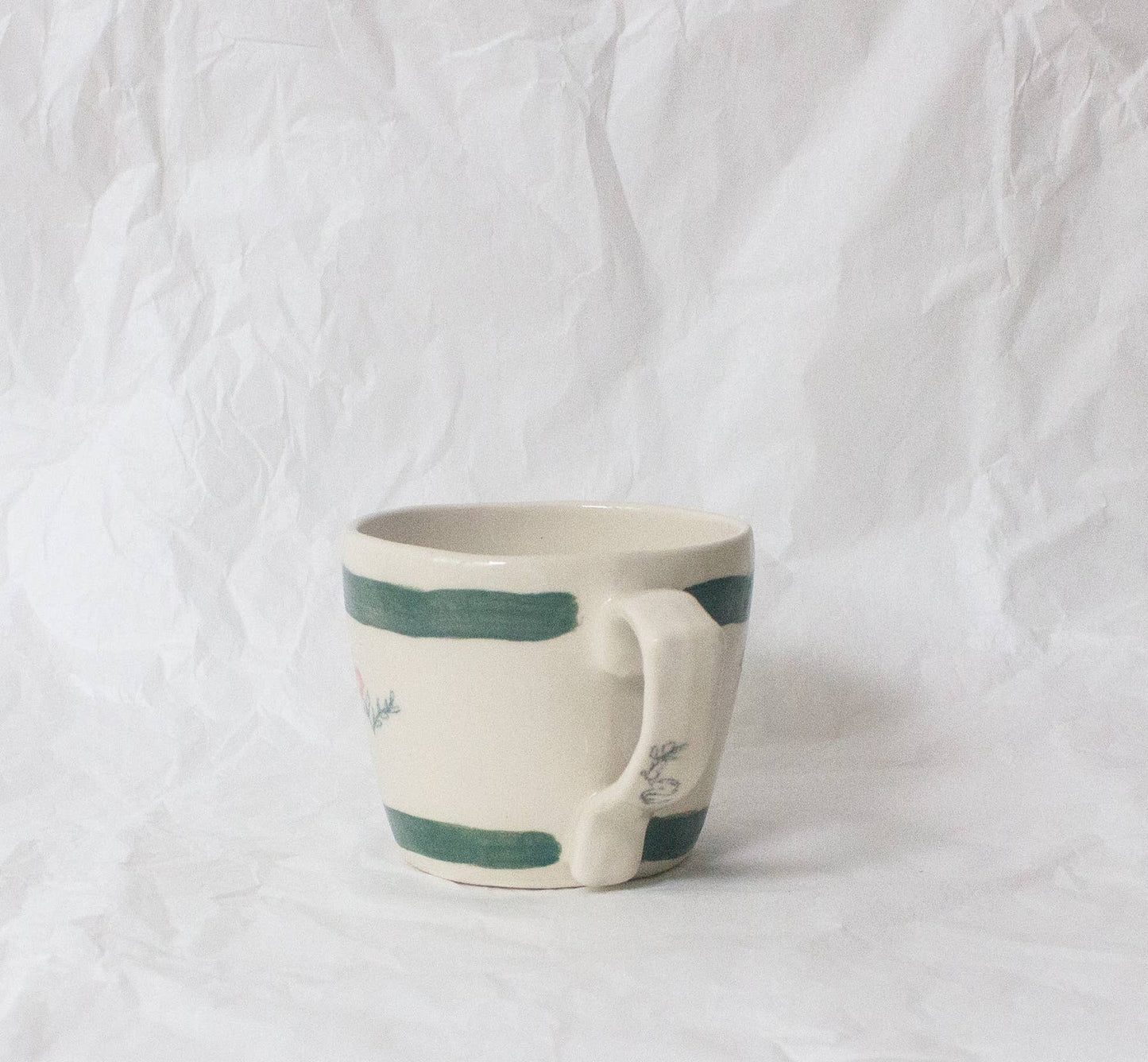Cornflower Hand-painted Mug