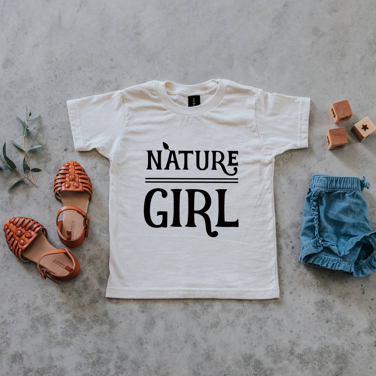 Nature Girl Kids Shirt