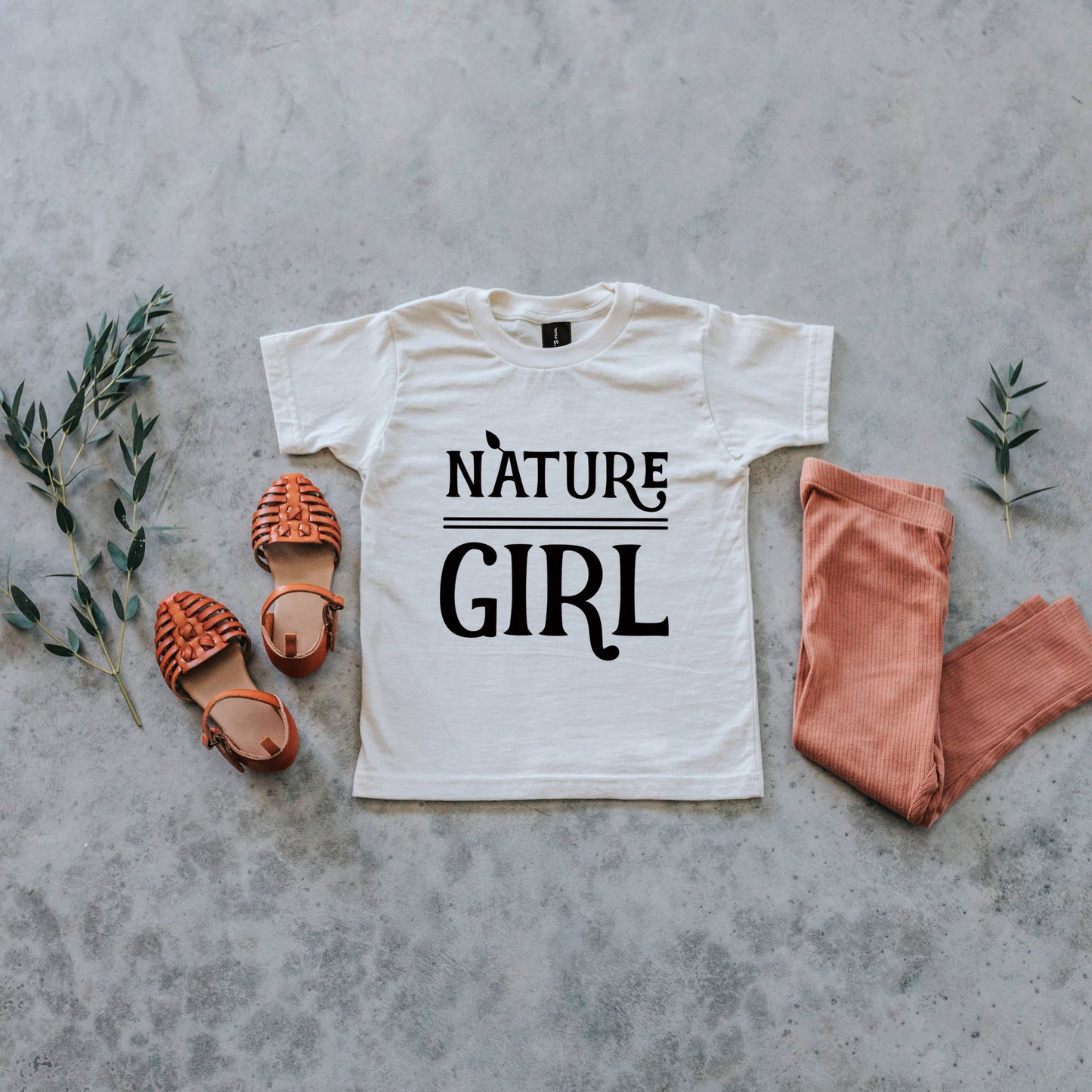 Nature Girl Kids Shirt