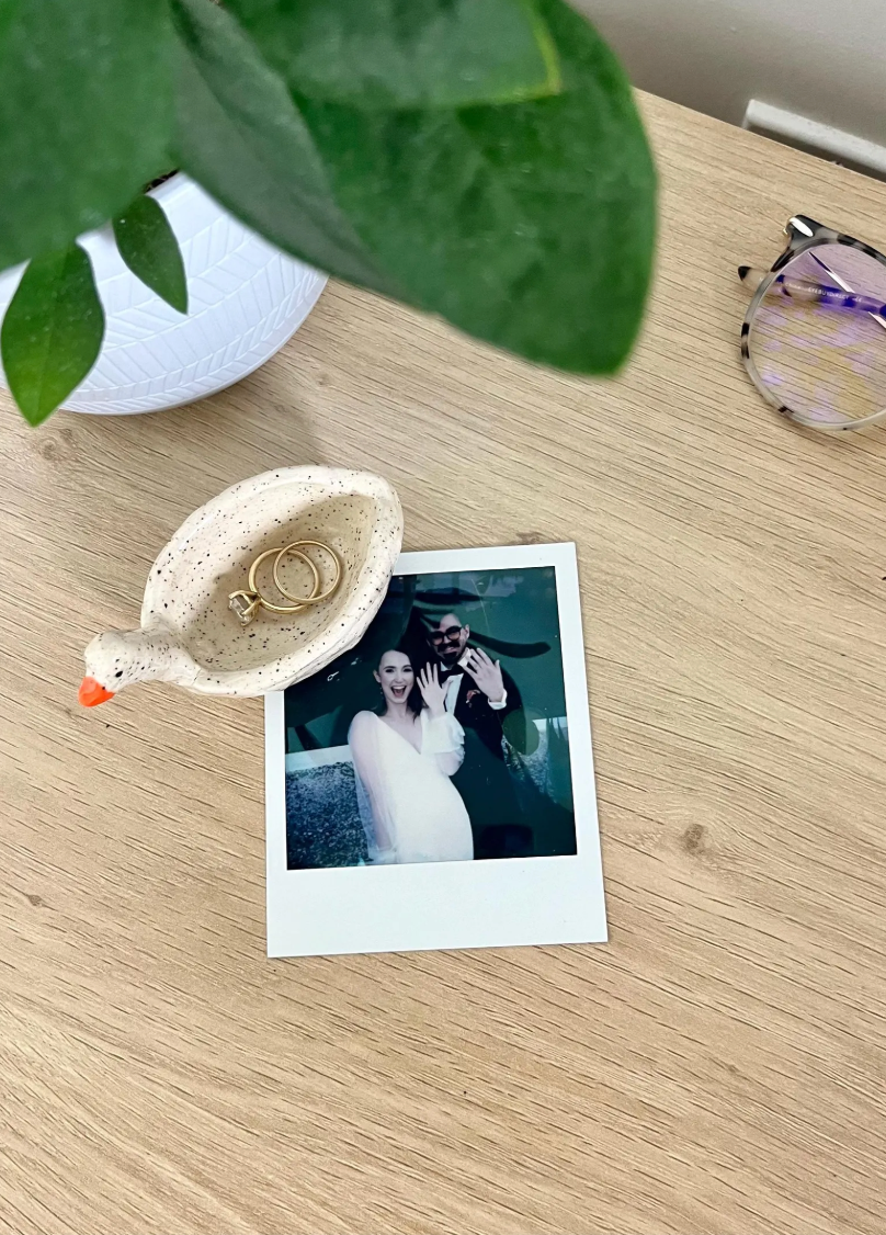 Goose Ring Trinket Dish