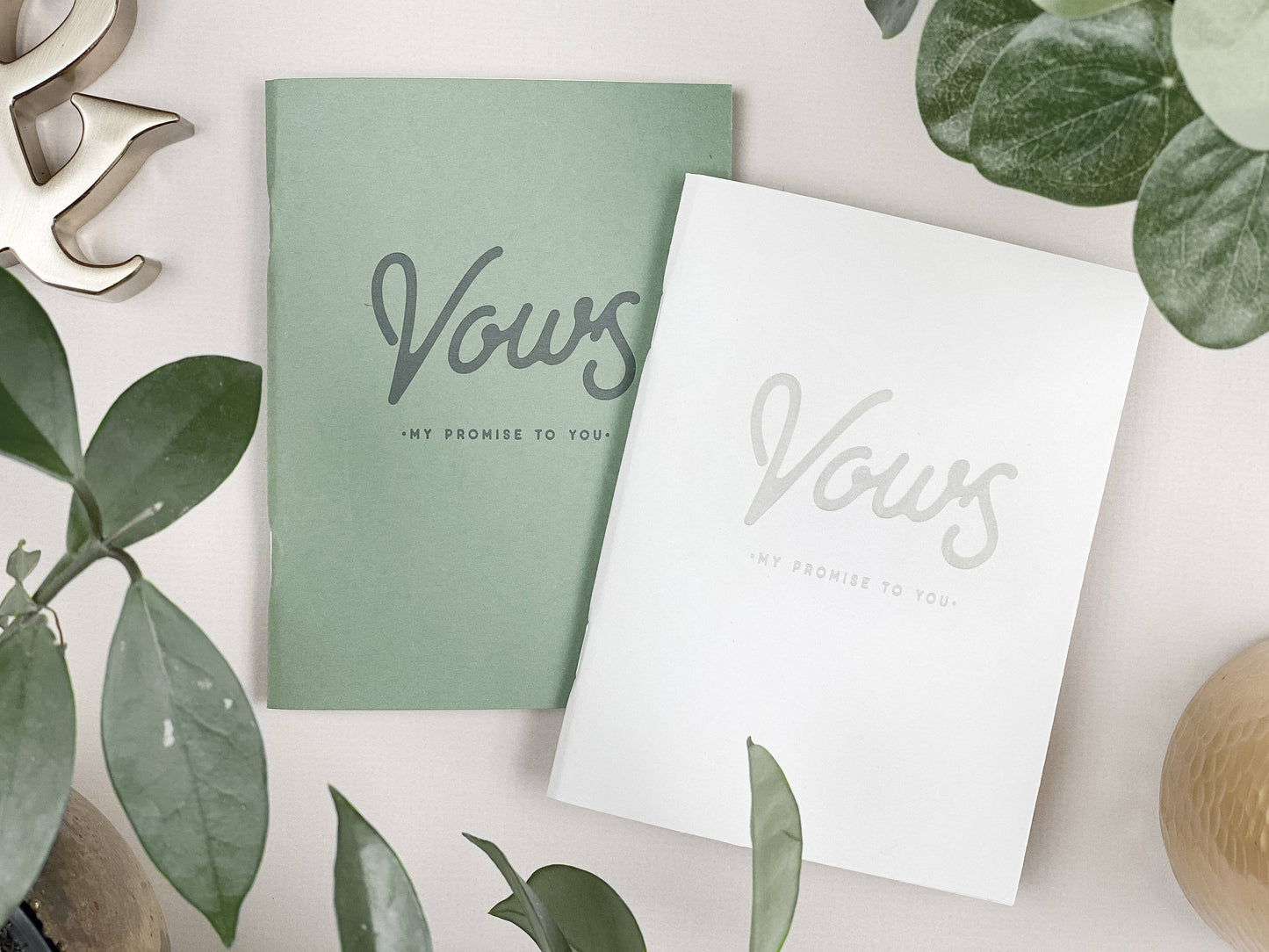 Wedding Vows Notebooks (Set of 2)