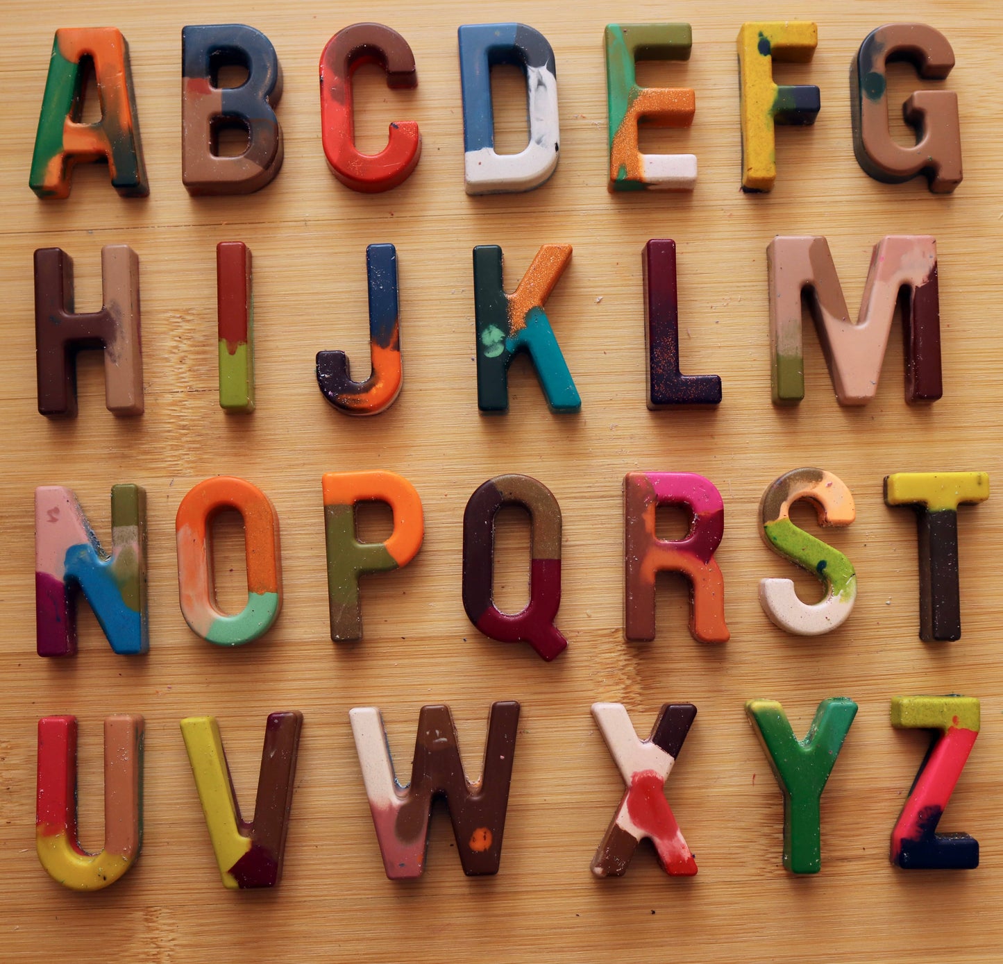 Recycled Alphabet Crayons (26 Count)