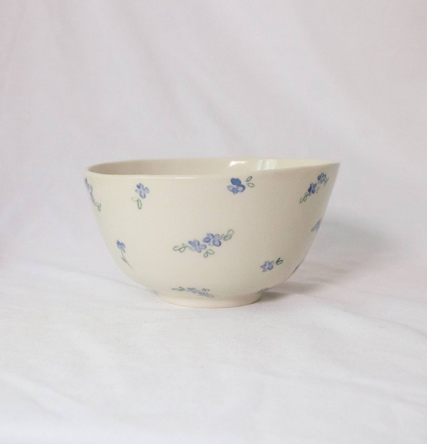 Wild Flowers Ceramic Bowl