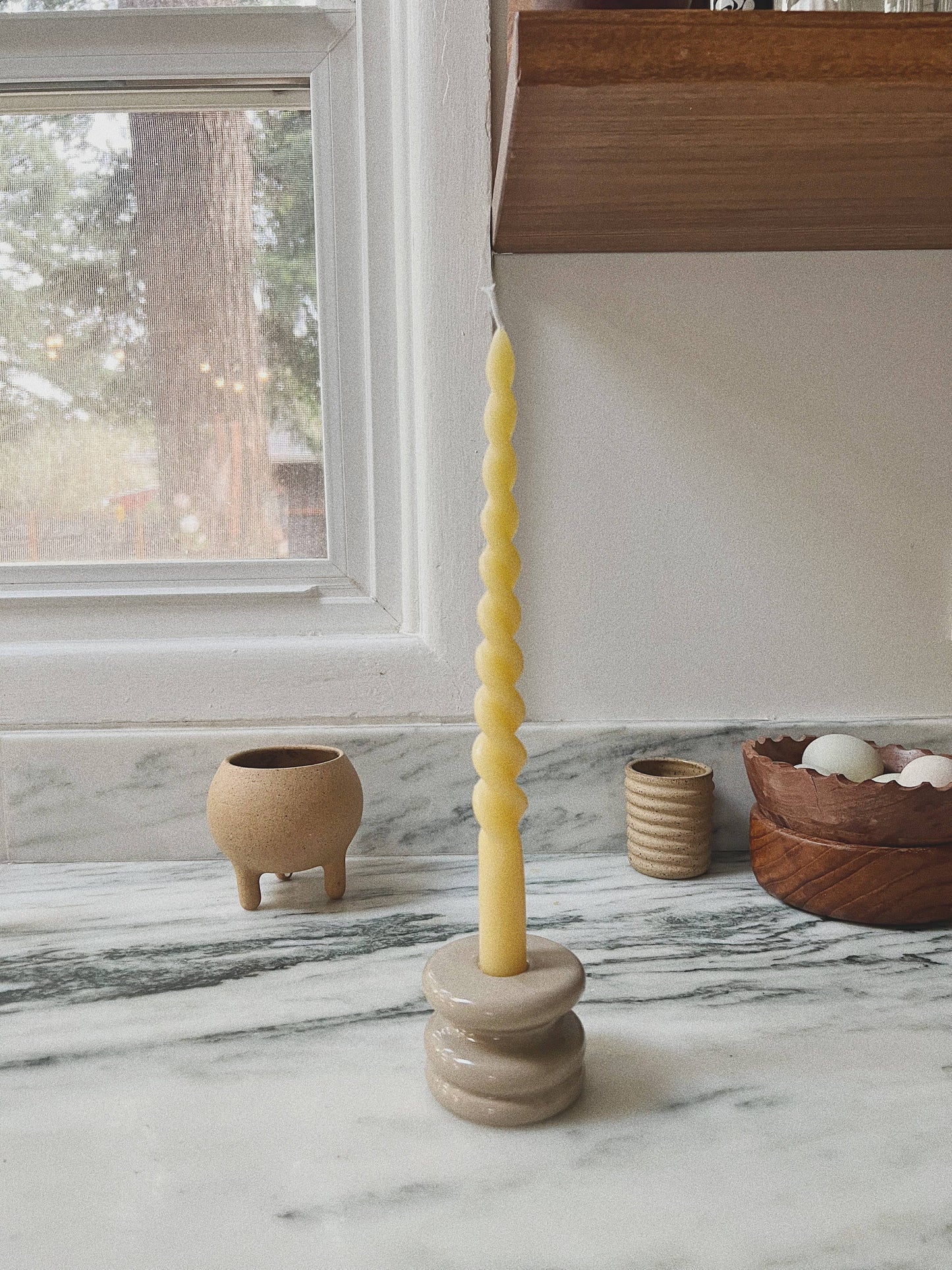 Extra Long Spiral Taper Candle (Set of Two)