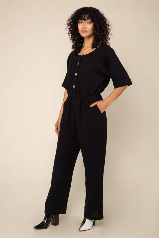 Millie Cotton Gauze Jumpsuit