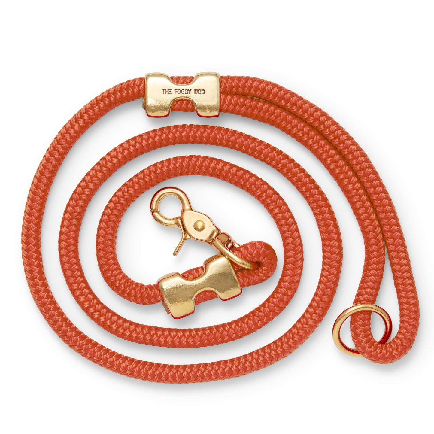 Orange Marine Rope Dog Leash