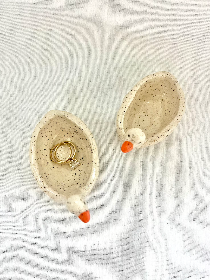 Goose Ring Trinket Dish
