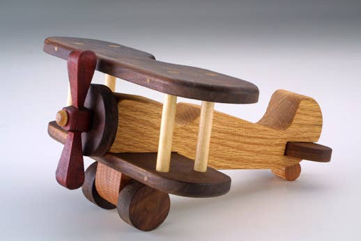 Wooden Plane Toy