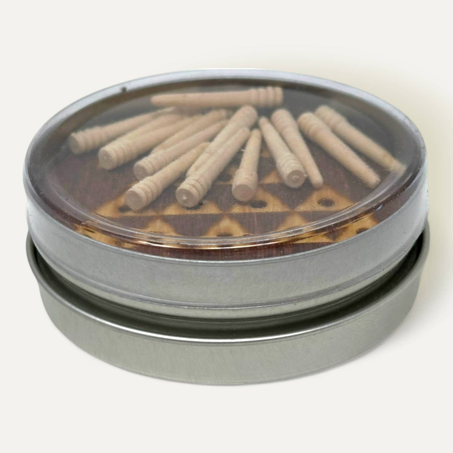 Peg Solitaire Round Game Tin