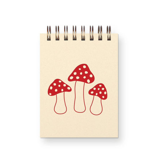 Mushroom Mini Notebook