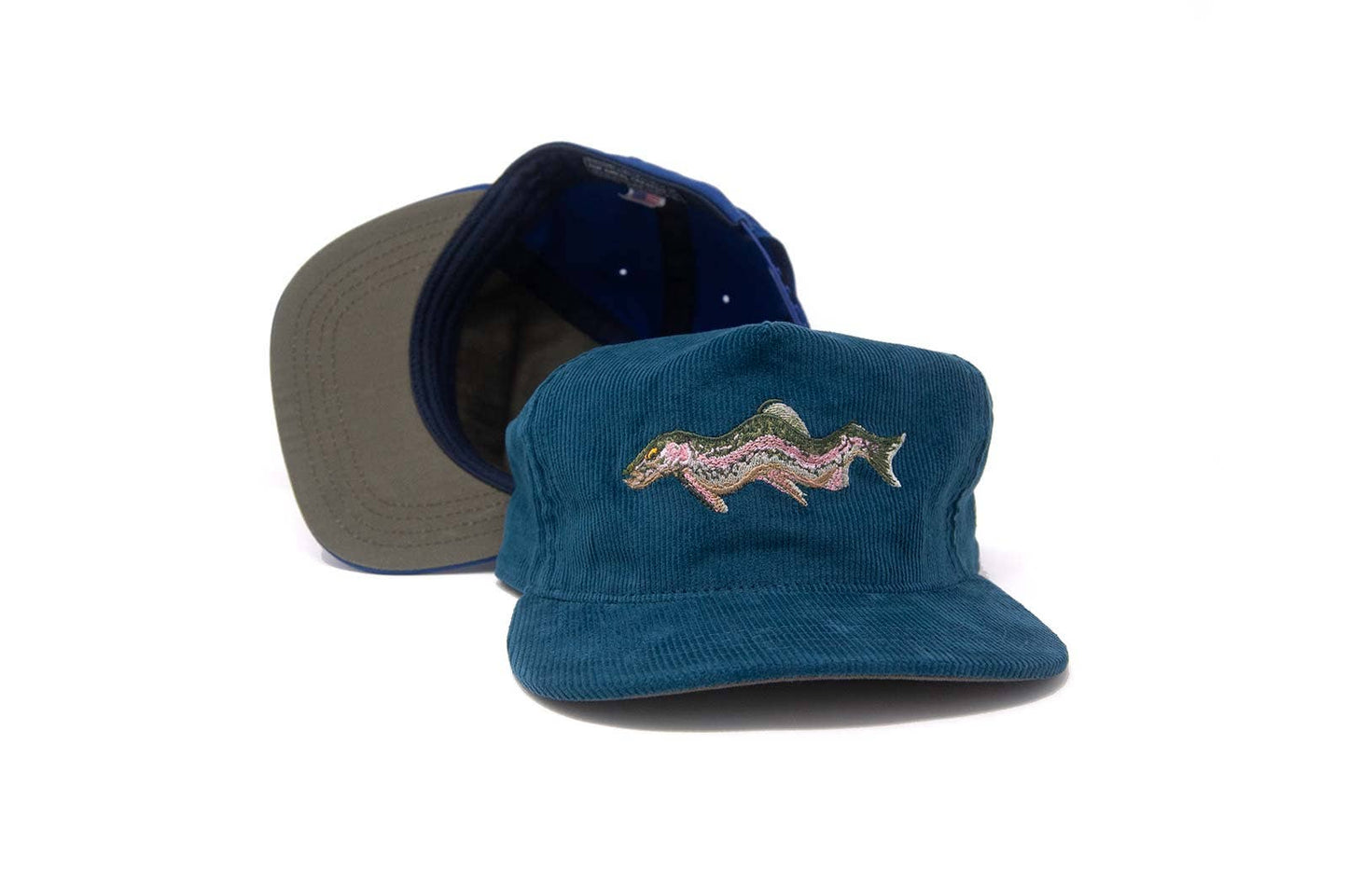 Trippy Trout Corduroy Hat