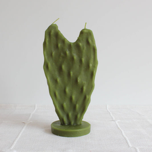 Cactus Beeswax Candle