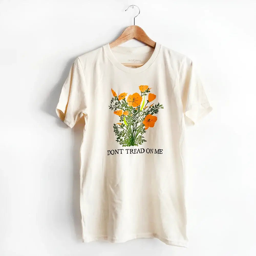 Poppies Don't Tread On Me Tee