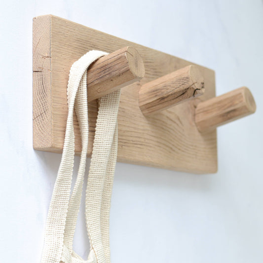 Hanging Wood Wall Hook Board