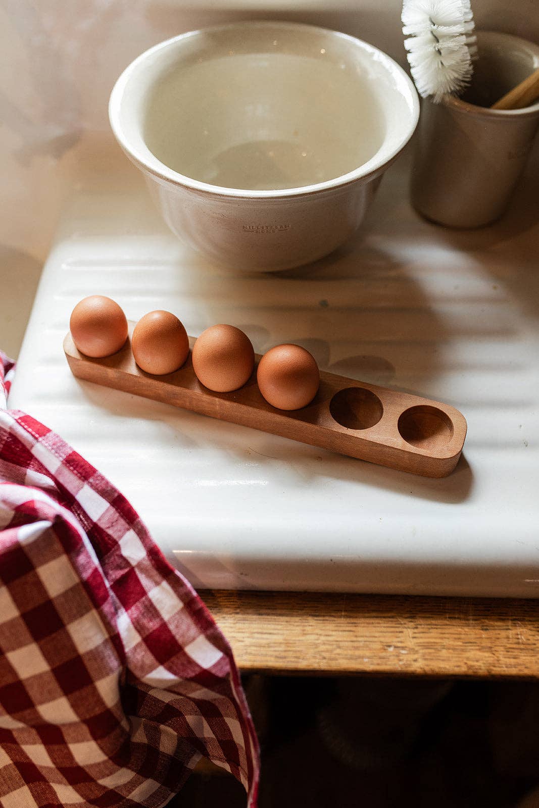 Wooden Egg Holder