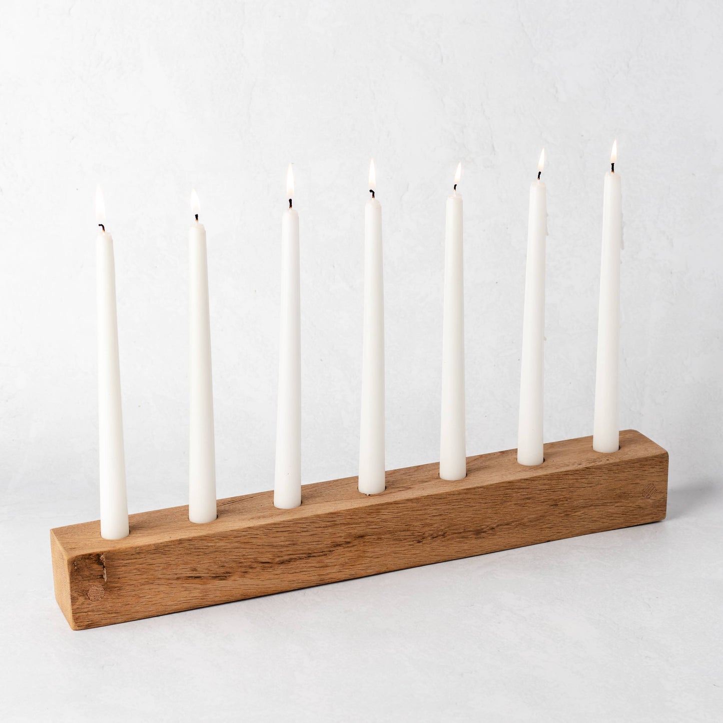 Reclaimed Wood Taper Candle Holder