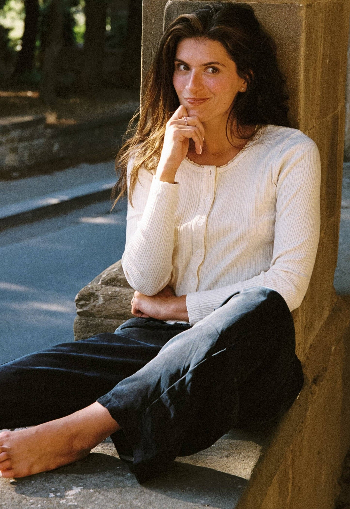 Posie Pointelle Cardigan