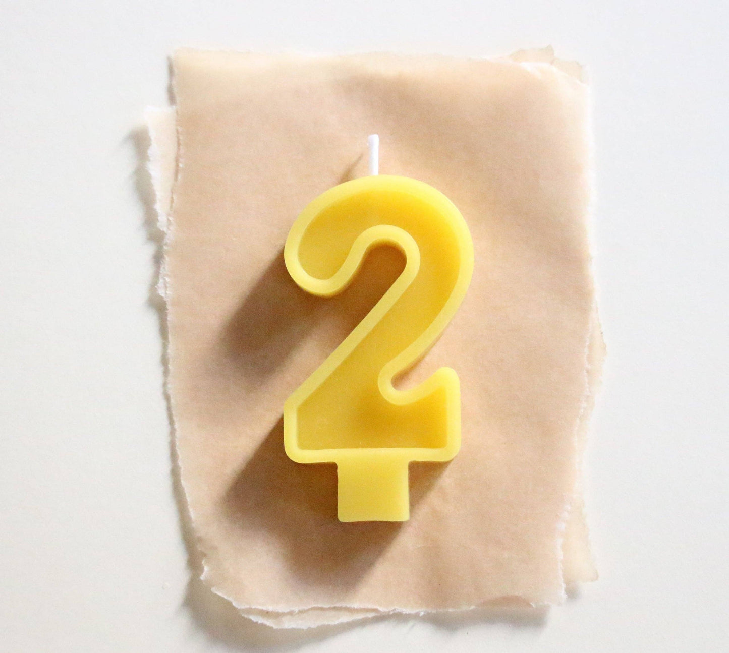 Birthday Beeswax Number Candles