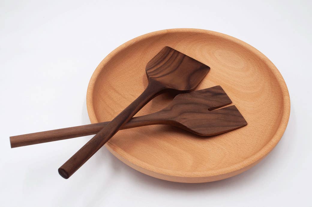 Wooden Spatula Set - Walnut