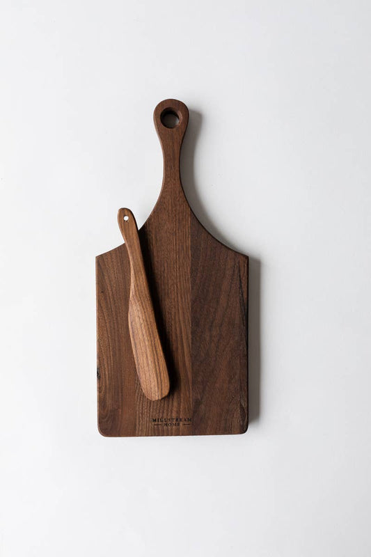 Cheese Board with Wooden Spreader