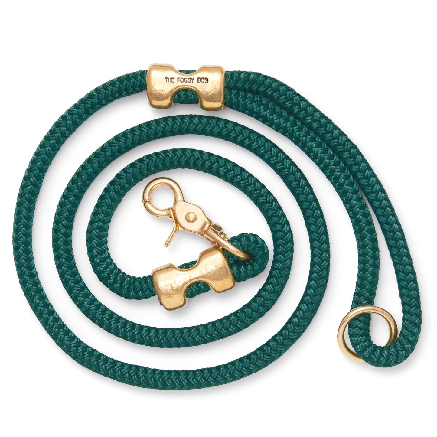 Green Marine Rope Dog Leash