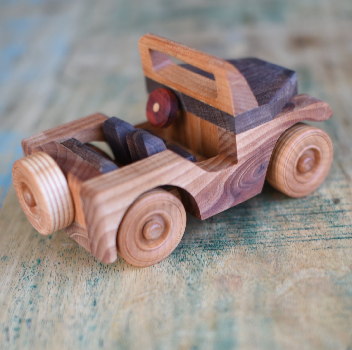 Handmade Wood Jeep