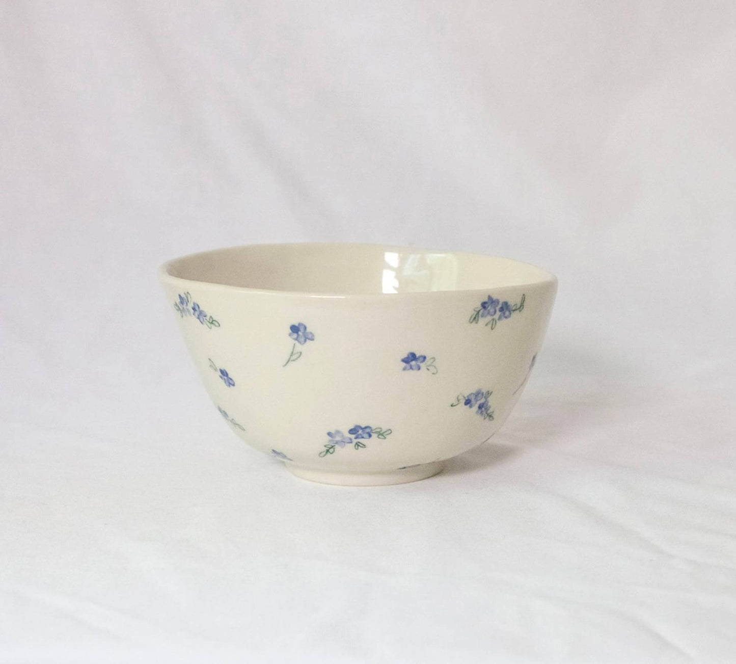 Wild Flowers Ceramic Bowl