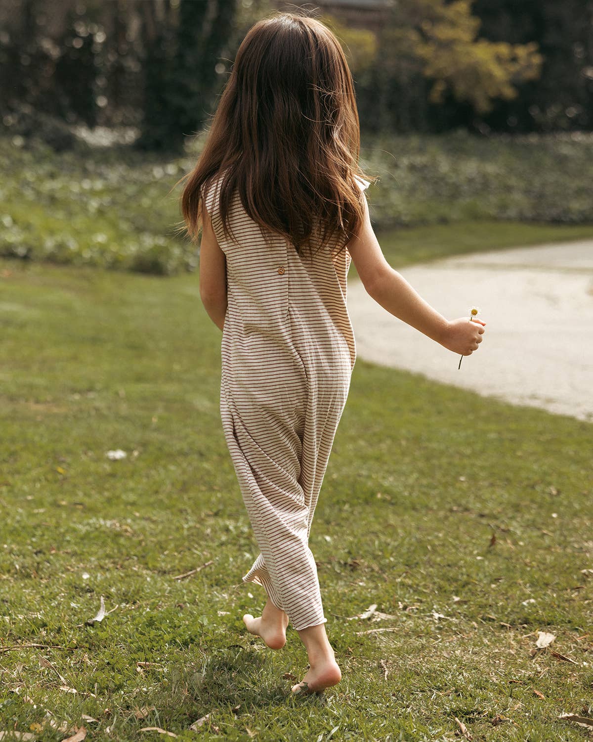 Striped Organic Cotton Jumpsuit