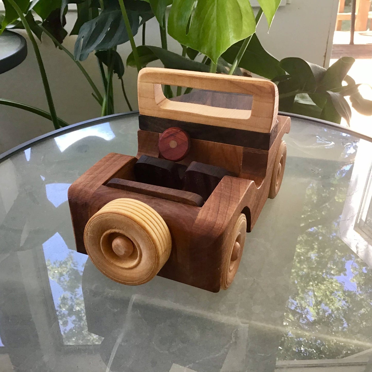 Handmade Wood Jeep