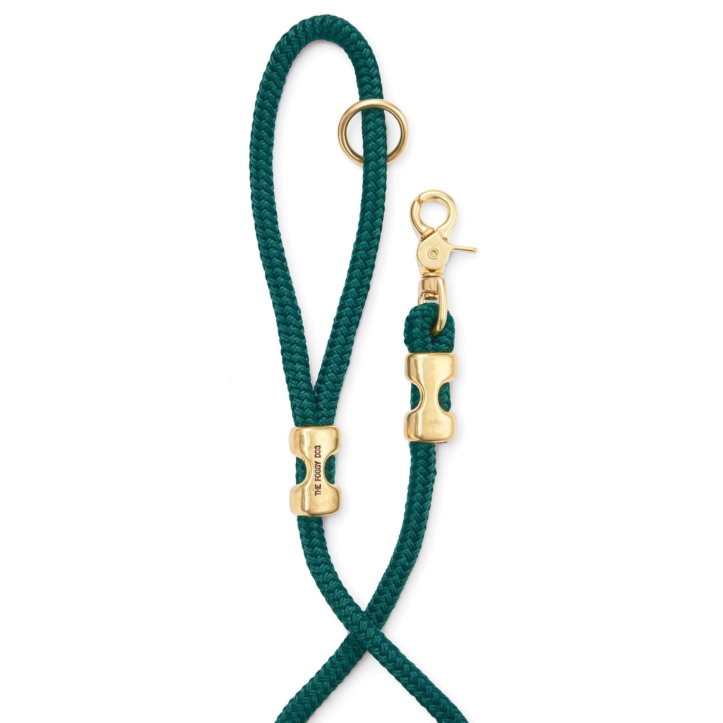 Green Marine Rope Dog Leash