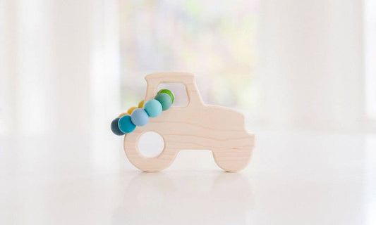 Tractor Teething Toy