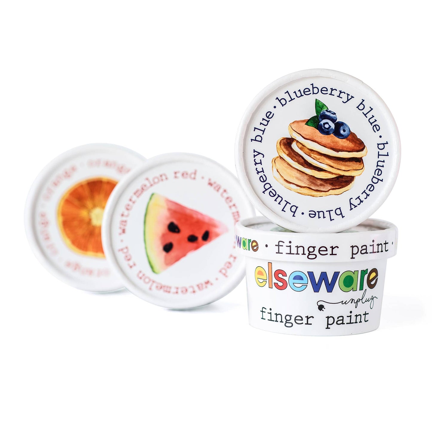 Natural Fruit & Veggie Finger Paint