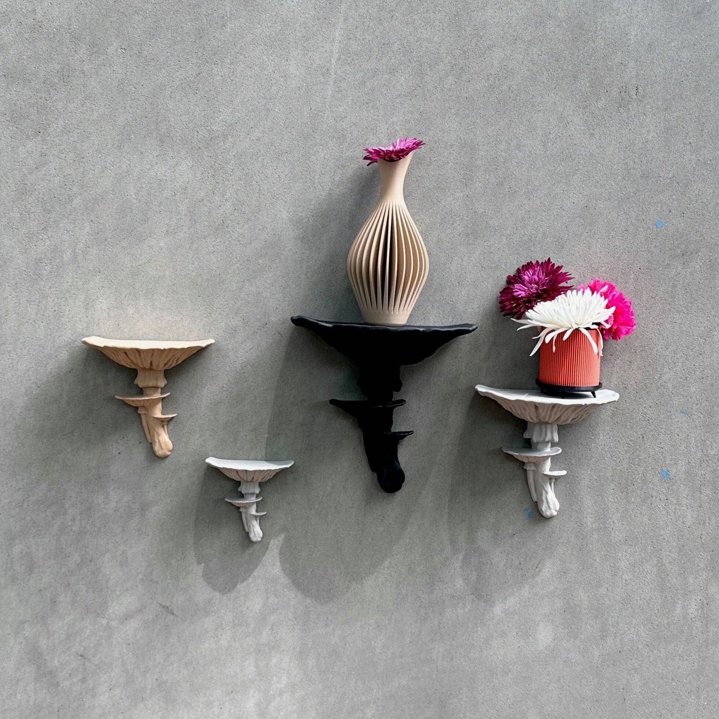 Mushroom Floating Shelf