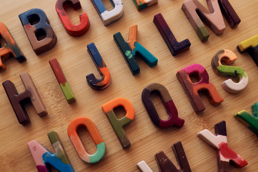 Recycled Alphabet Crayons (26 Count)