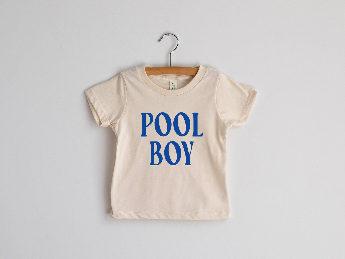 Pool Boy Cream Organic Baby & Kids Tee