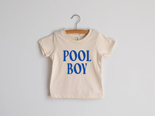 Pool Boy Cream Organic Baby & Kids Tee