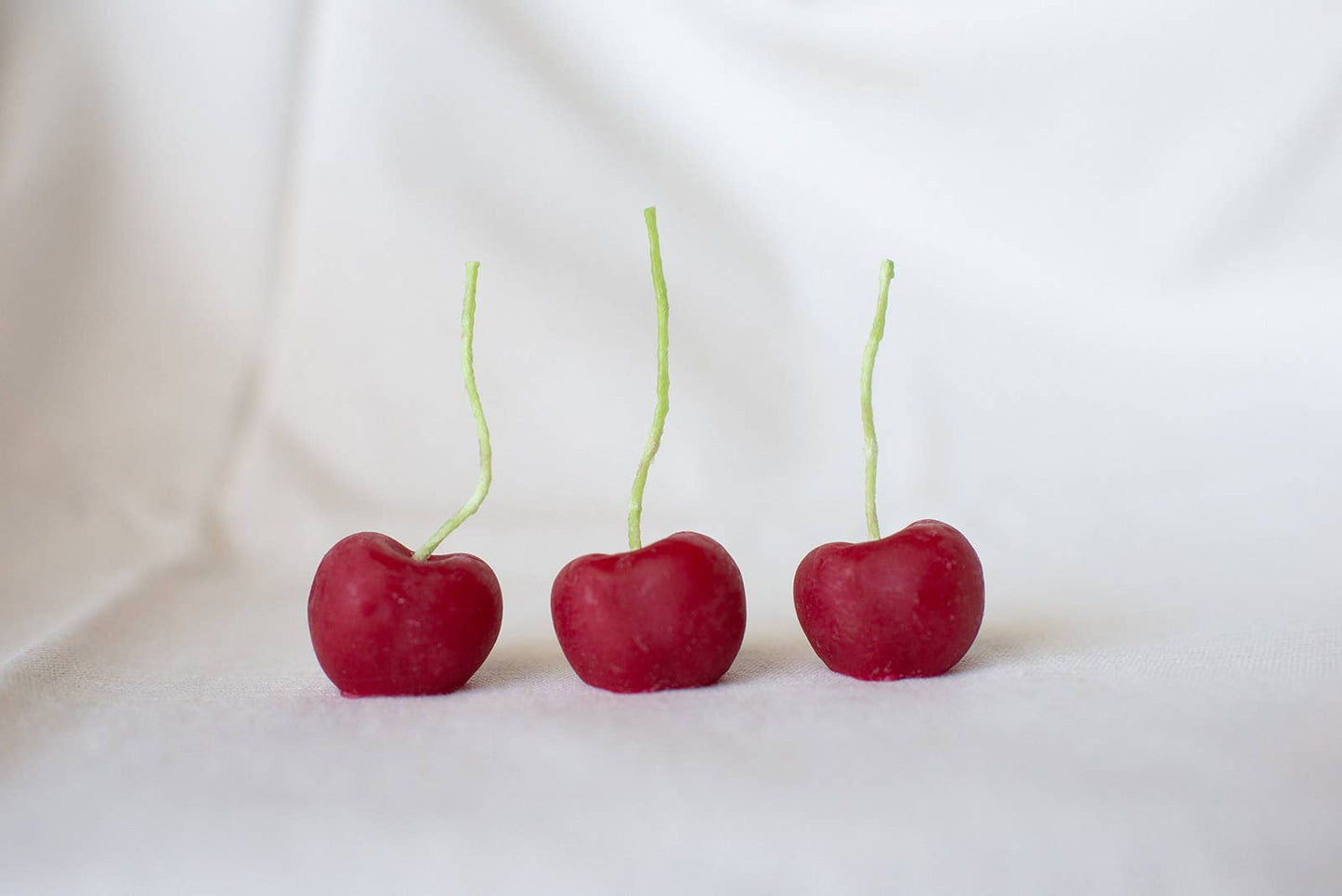 Cherry Beeswax Birthday Candles