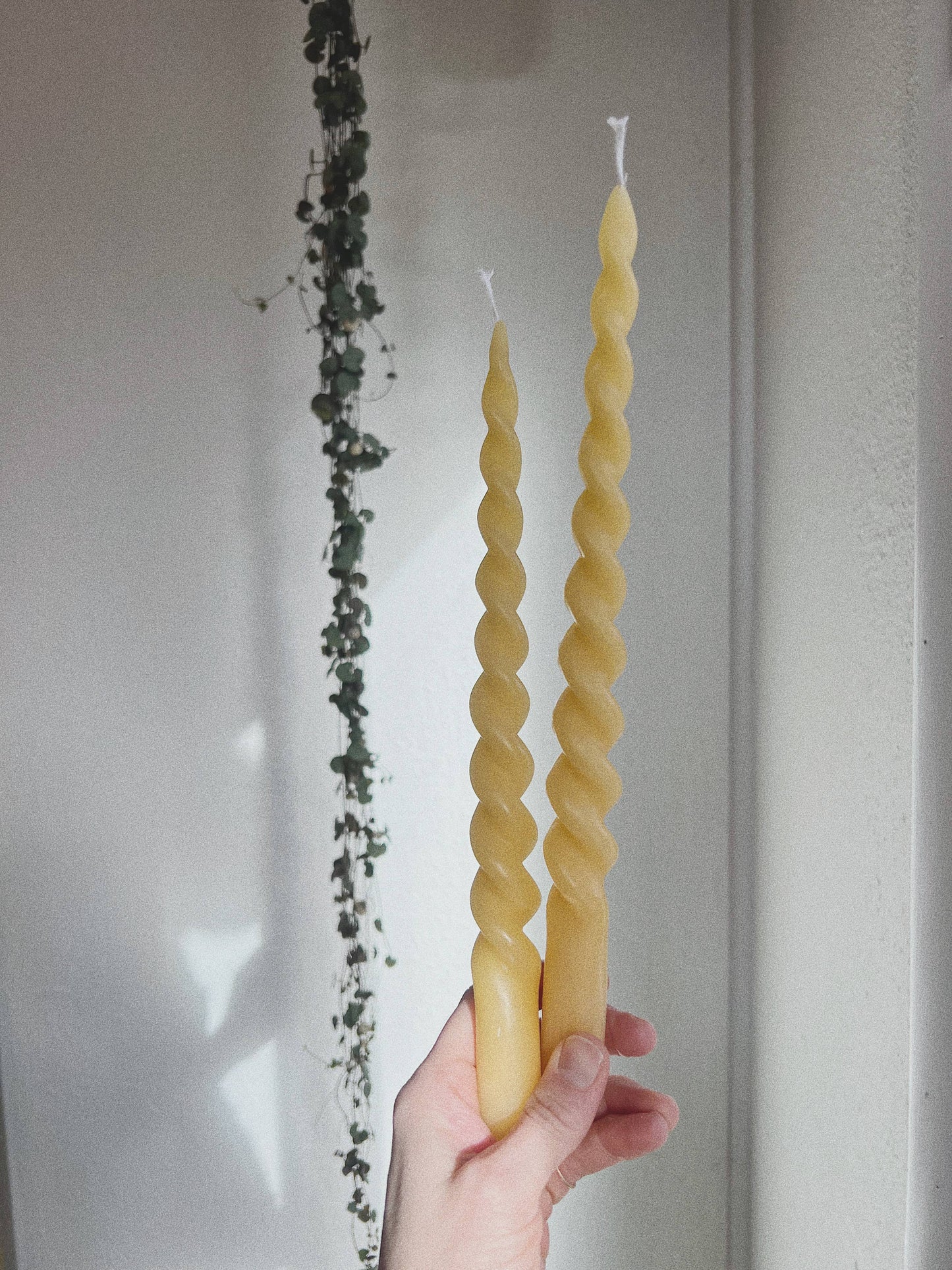 Extra Long Spiral Taper Candle (Set of Two)