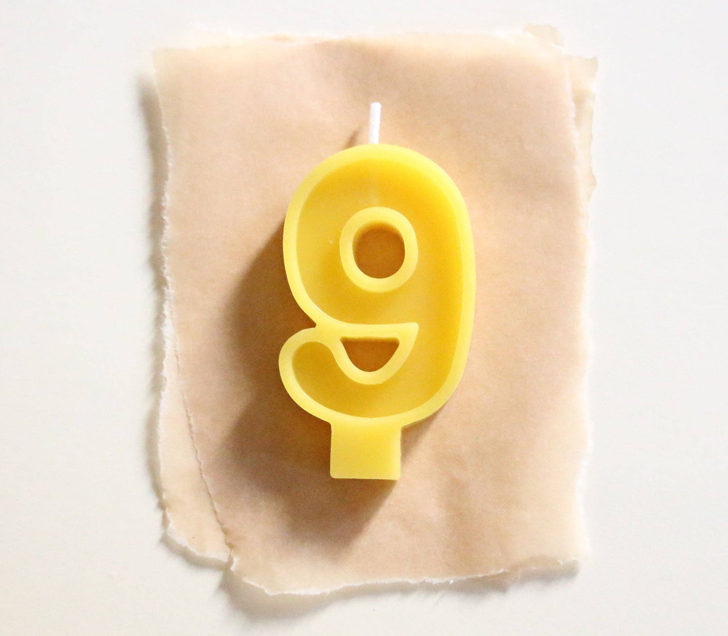 Birthday Beeswax Number Candles