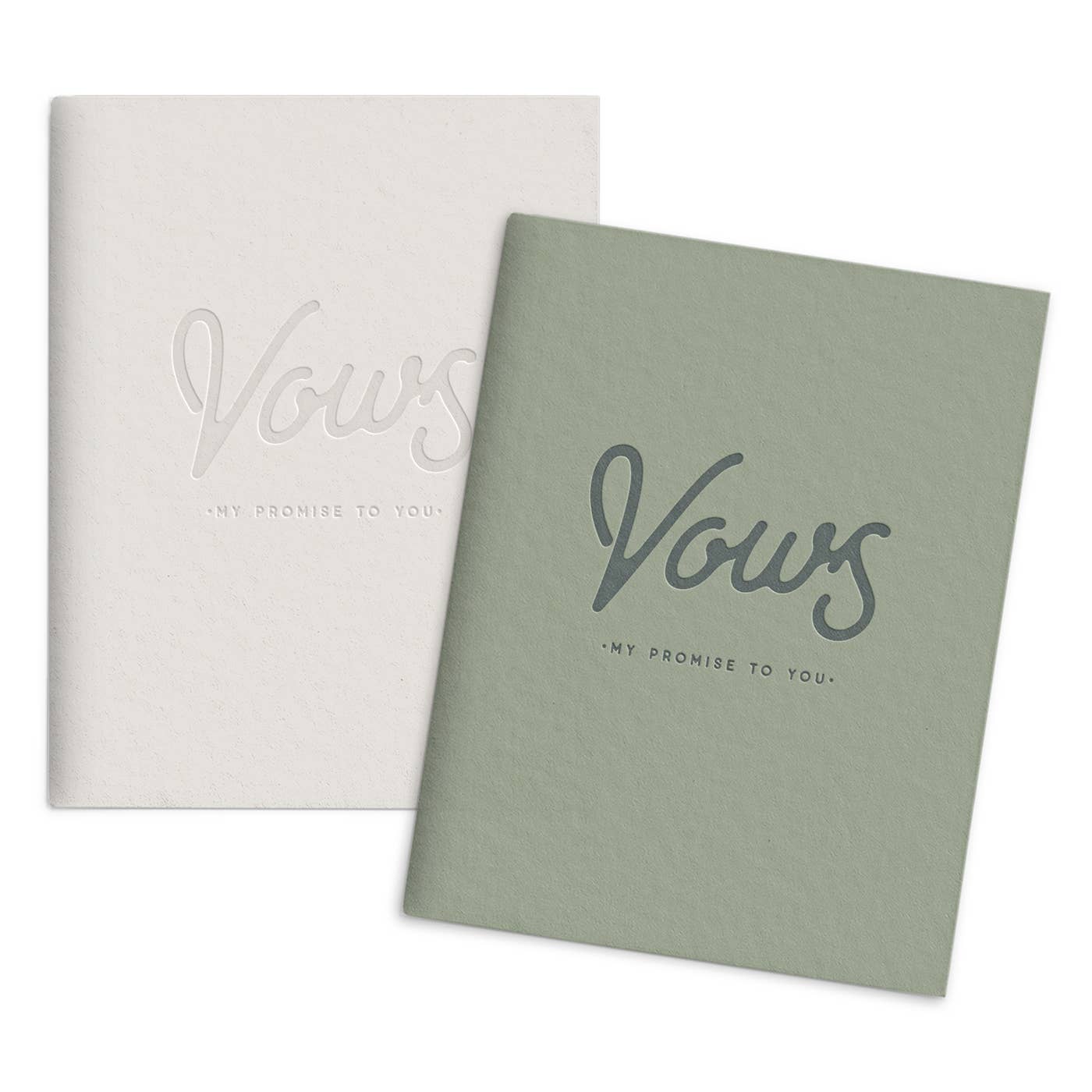 Wedding Vows Notebooks (Set of 2)