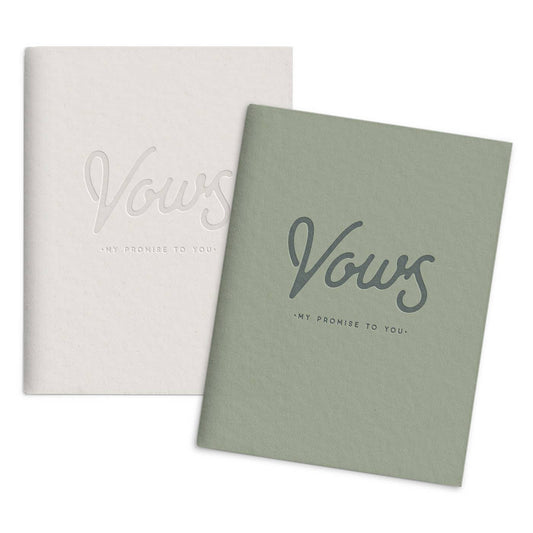 Wedding Vows Pocket Notebooks (Set of 2)