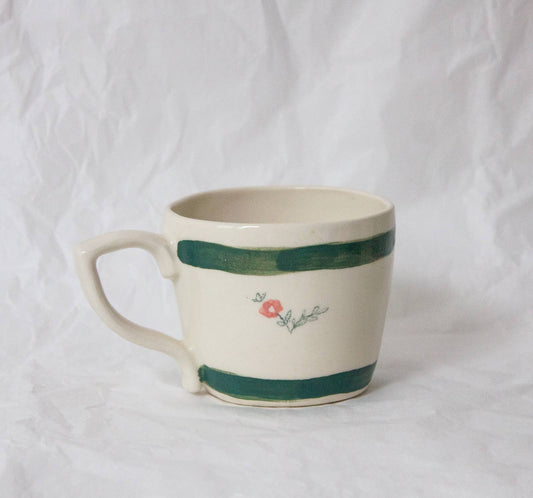 Cornflower Hand-painted Mug
