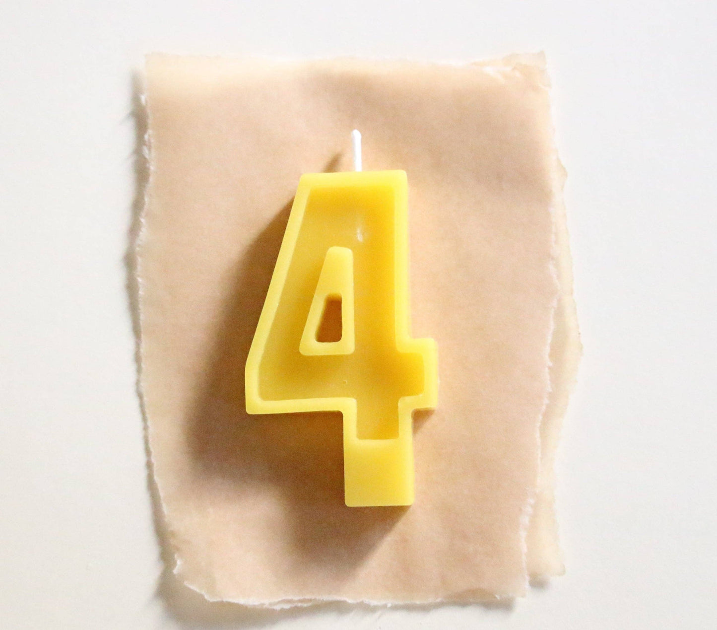 Birthday Beeswax Number Candles