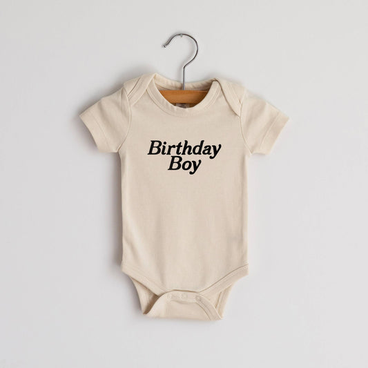 Birthday Boy Baby Bodysuit